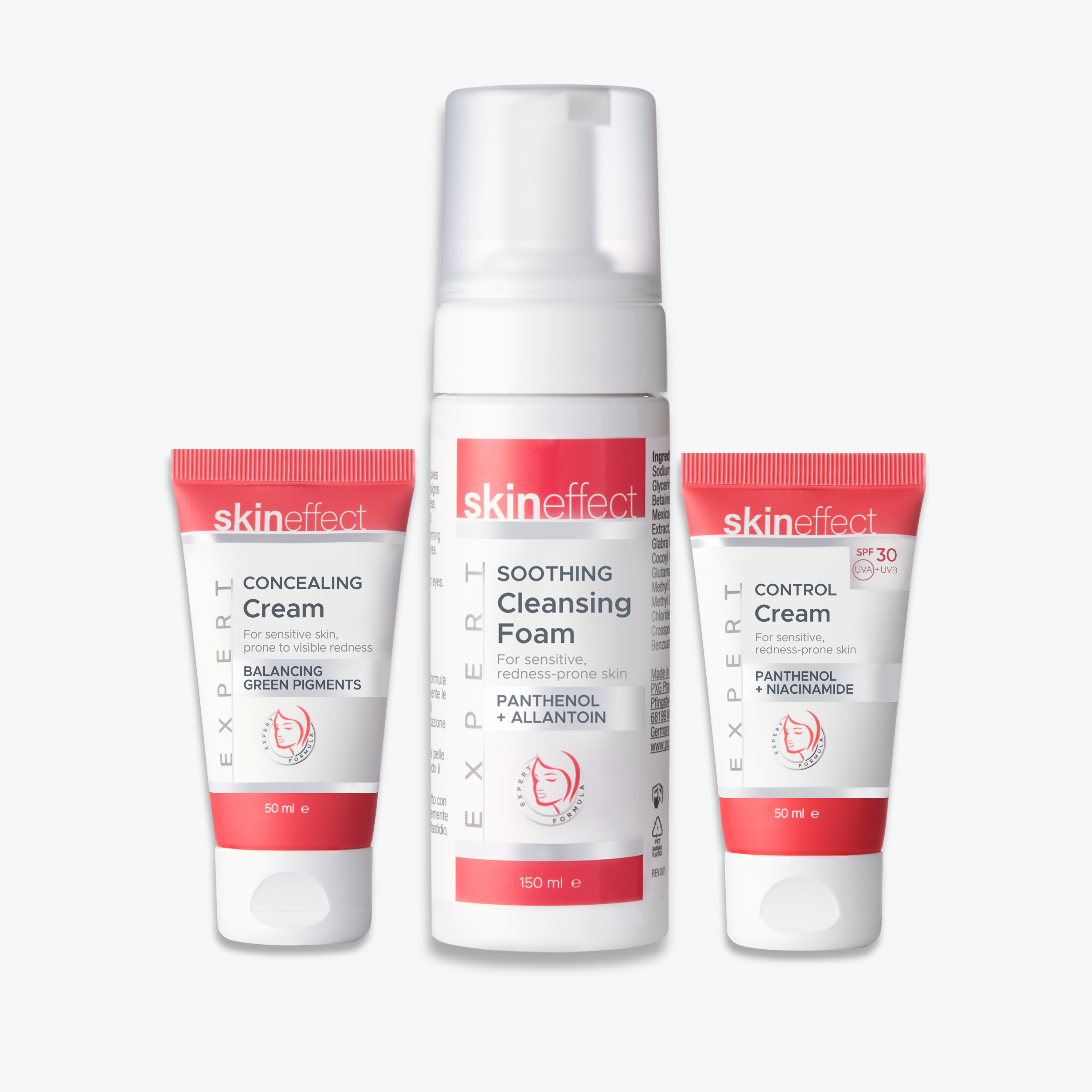 skineffect producten voor de rode huid